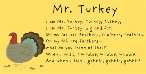 Best 30 Thanksgiving Turkey Poem Most Popular Ideas Of All Time