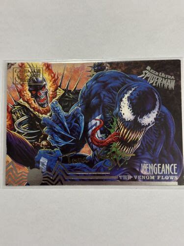 Fleer Ultra Spiderman Vengeance Gold Foil Signature Extras Ebay