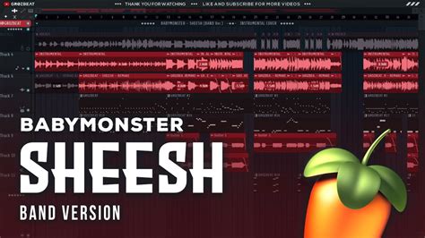 BABYMONSTER SHEESH BAND Ver FL Studio Remake YouTube