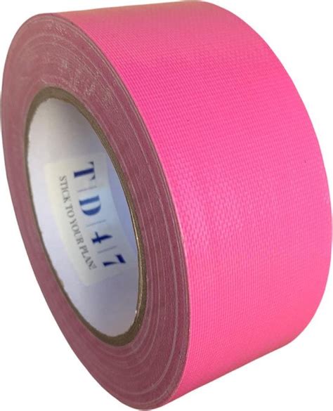 Td Gaffa Tape Mm X M Roze Bol