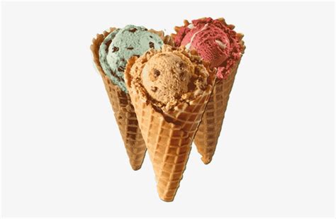 Waffle Cone Png Image Ice Cream In A Waffle Cone Free Transparent