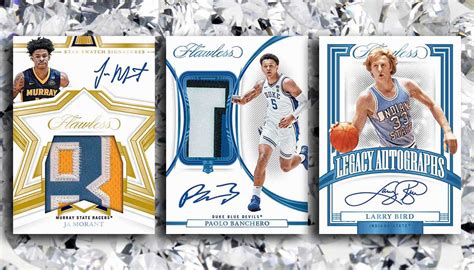 Panini Flawless Basketball Checklist Team Set Lists Box Info