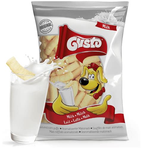 Chrupki Kukurydziane O Smaku Mleka G Gusto Pufuleti