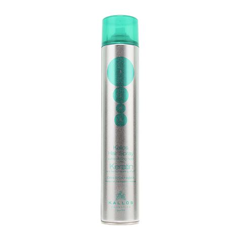 KALLOS Extra Strong Hold Keratin Silk Protein Hair Spray 750 Ml