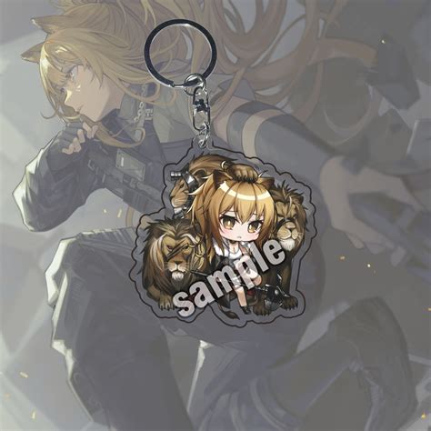 Jual Gantungan Kunci Arknights Siege Key Chain Strap Hp Pinch