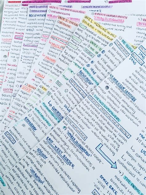 History Revision Gcse Notes