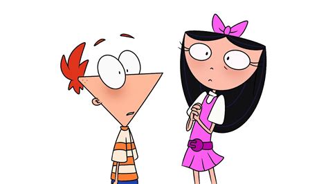 Phineas And Ferb Isabella Kisses Phineas