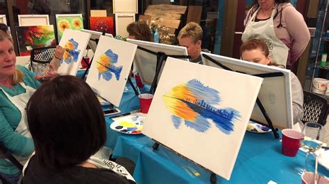 Creatively Uncorked Social Painting Events Youtube