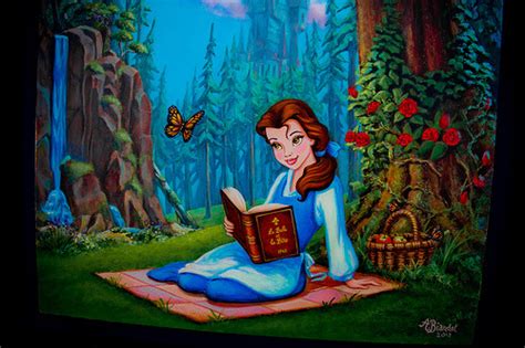 Books Direct, Belle reading.