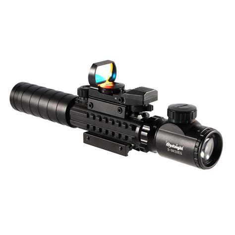 Cheap X Eg Tactical Optic Riflescope Red Green Illuminated