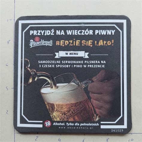 Pilsner Urquell wrocław Licytacja na Allegro Lokalnie