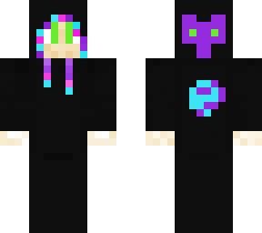 Black hoodie girl | Minecraft Skin