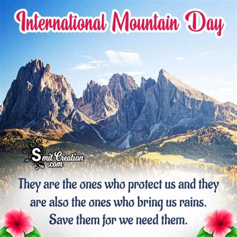 International Mountain Day Messages Quotes Images Smitcreation