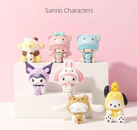 Sanrio Sitting Figures Blind Box Sanrio Characters Sanrio Hello