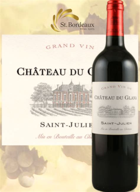 CHâTEAU DU GLANA St Julien 2017 SB WINE SPIRIT MALAYSIA