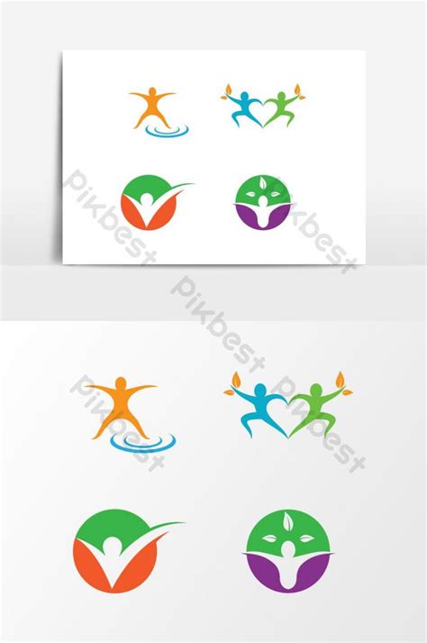 Wellness logo design illustration | PNG Images AI Free Download - Pikbest