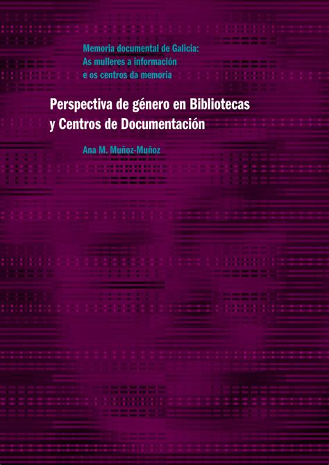 Pdf Perspectiva De G Nero En Bibliotecas Y Centros De Documentaci N