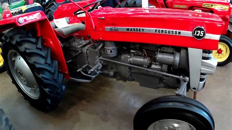 1970 Massey Ferguson 135 2 5 Litre 3 Cyl Diesel Tractor Youtube