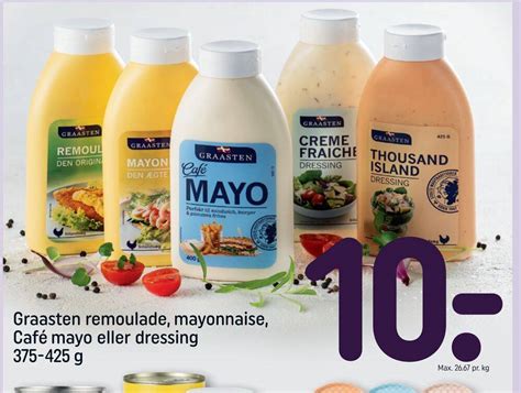 Graasten remoulade mayonnaise Café mayo eller dressing 375 425 g