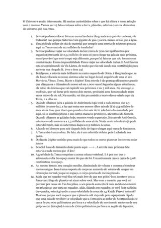 O universo é muito interessante PDF