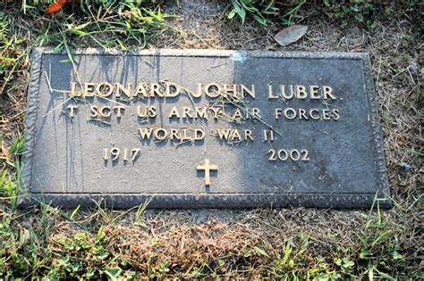 Leonard John Luber 1917 2002 Find A Grave Memorial