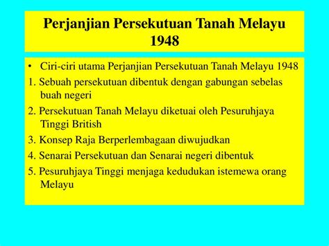 Sejarah Tingkatan Kssm Bab Perlembagaan Persekutuan Tanah Melayu