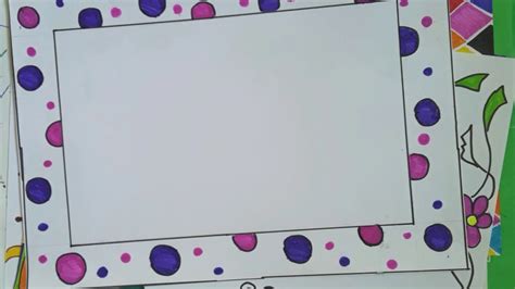 Simple Border Designs For School Projects