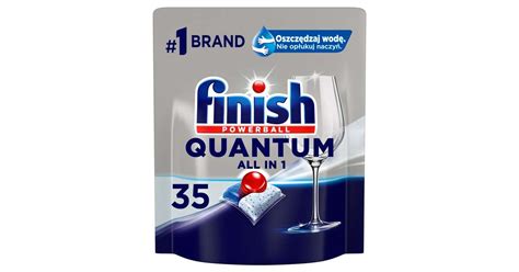 Finish Quantum All In Kapsu Ki Do Zmywarek Tabletki Powerball Szt