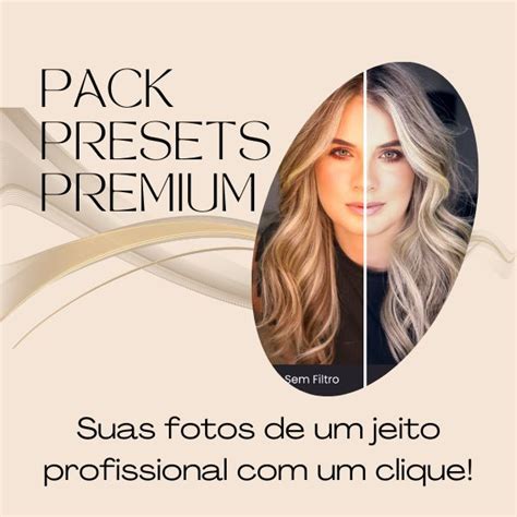 Pack Presets Premium Carolina Grizzi De Campos Antunes Hotmart