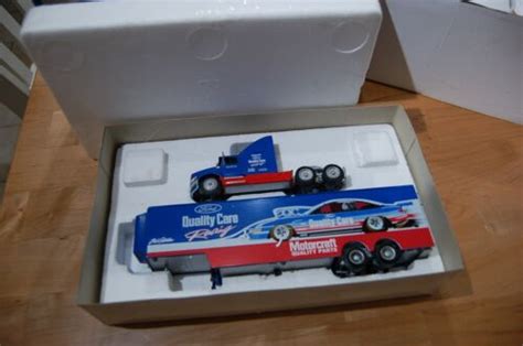 Bob Glidden Quality Care Ford Diecast Hauler Nhra Pro Stock Action