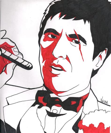 Tony Montana Scarface By Asap Lucas On Deviantart