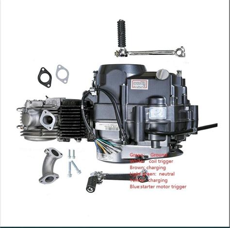 Lifan Cc Engine Motor Kit Manual Kickstart Dirt Bike Atomik Cc