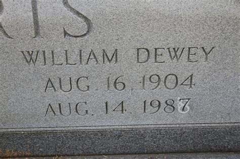 William Dewey Norris 1904 1987 Find A Grave Memorial