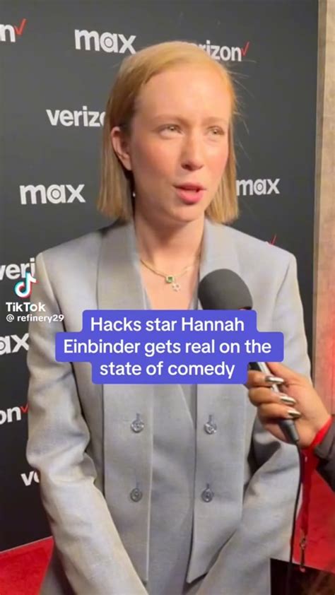 Hacks Star Hannah Einbinder Talks About The State Of Comedy Rfauxmoi