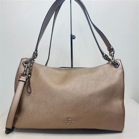 Coach Pebble Leather Mia Shoulder Bag Deals