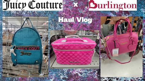 BURLINGTON COME WITH ME VLOG JUICY COUTURE HAUL YouTube