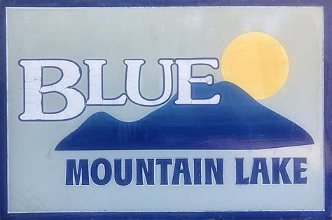 Original Blue Mountain Lake Town Sign To Be Included In Adirondack