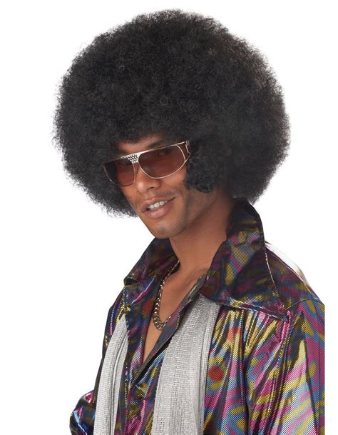 Afro Chops S S Hippy Hippie Pimp Daddy Retro Mens Costume Wigone