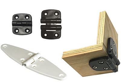 Ingenious Beckson Hinges Feature Interchangeable Parts Boating