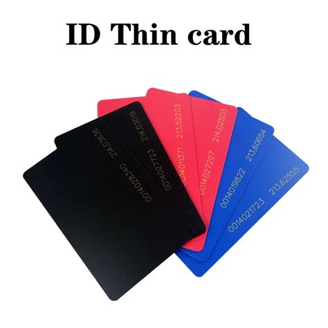 Carte optique et mince RFID ID T5577 contrôle d accès 10 pièces lot