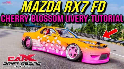 Falcon RZ Mazda RX7 Livery Tutorial CarX Drift Racing PS4 YouTube