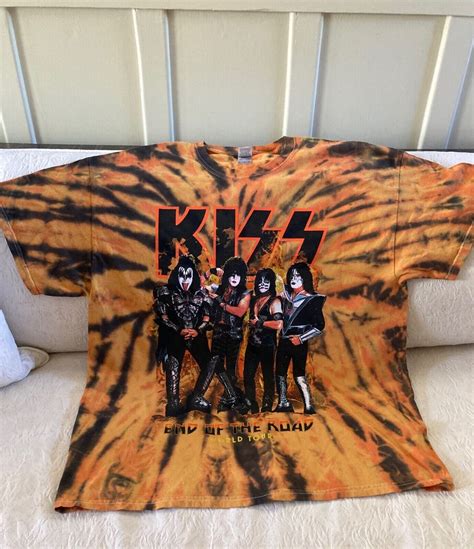 Kiss End Of The Road World Tour T Shirt Xl Nice Gem