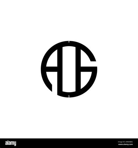 AOG Logo Simple Letter AG Logo Stock Vector Image Art Alamy