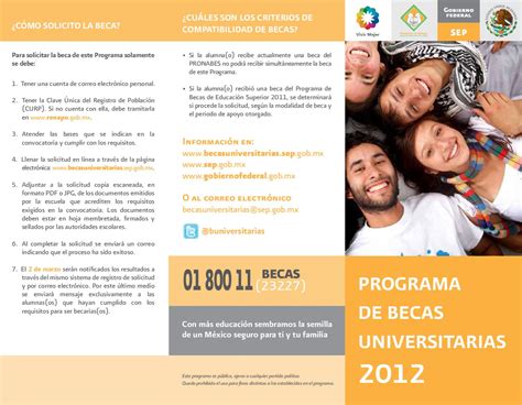 Tript Co Programa De Becas Universitarias By Servicios Integrales