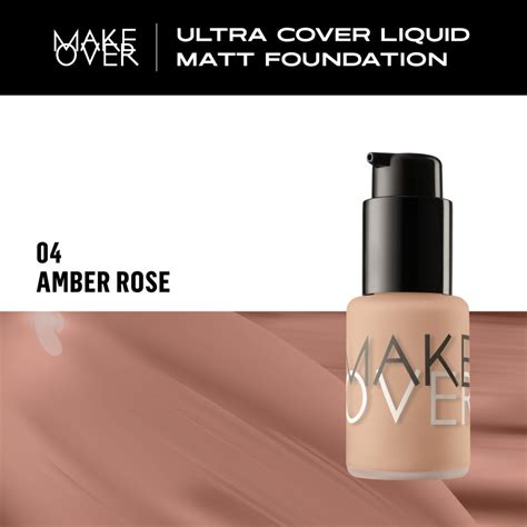 MAKE OVER Ultra Cover Liquid Matt Foundation 33 Ml