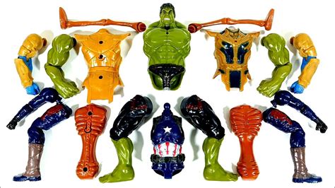 Merakit Mainan Siren Head Toys Vs Hulk Smash Captain America Dan