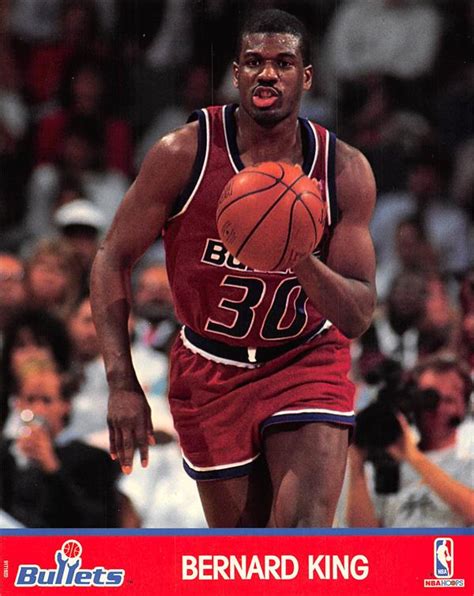 Bernard King unsigned 8x10 photo (Washington Bullets) Image #1