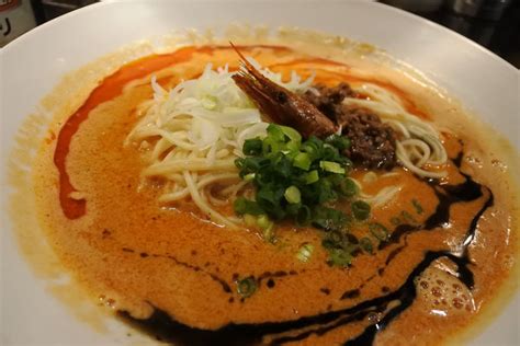 『海老寿久担々麺￥1000』麺屋 愛心 Tokyo 町屋店のレビュー ラーメンデータベース