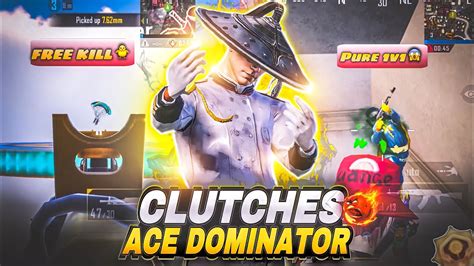 Ace Dominator Lobby Clutches 🔥 Iphone 12 Smooth 60fps Bgmi Montage