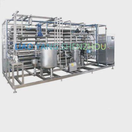 Soymilk Production Line Automatic Pasteurizer Tubular Pasteurization